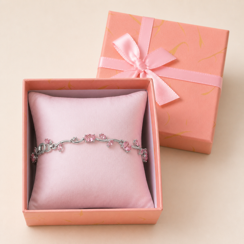 Silver Plated Tulip Bracelet