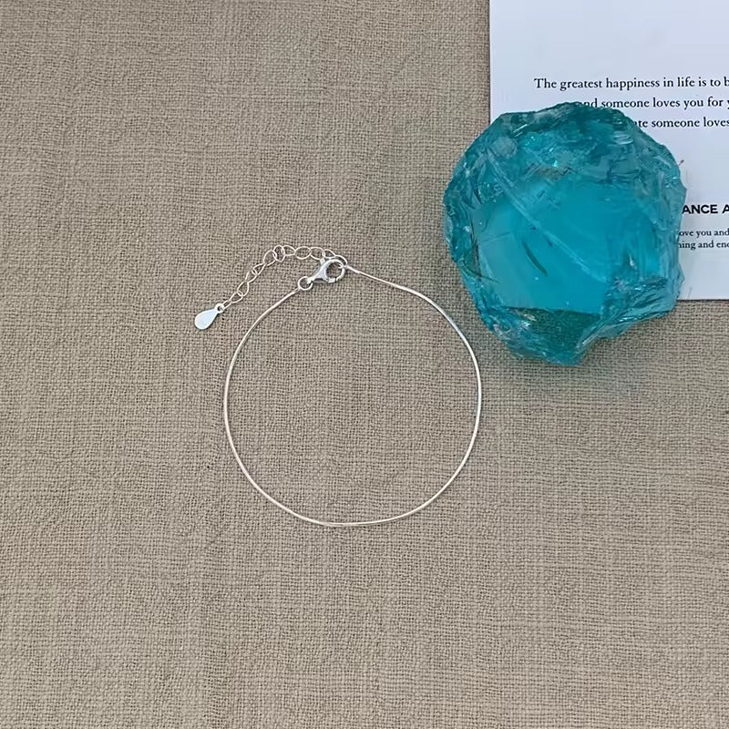 925 Sterling Silver Snake Chain Bracelet